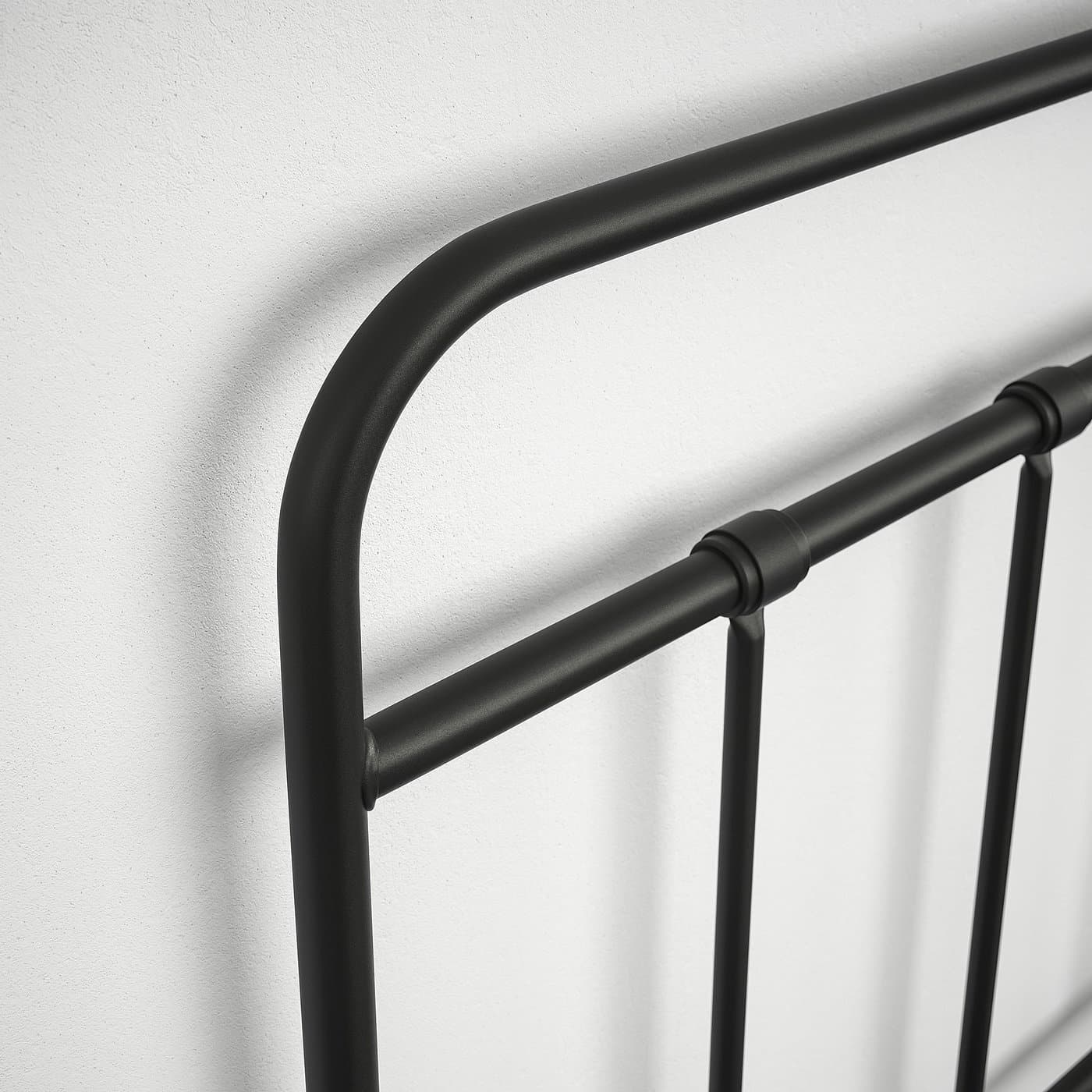 STJÄRNÖ Bed frame - anthracite/Luröy 180x200 cm — image 7