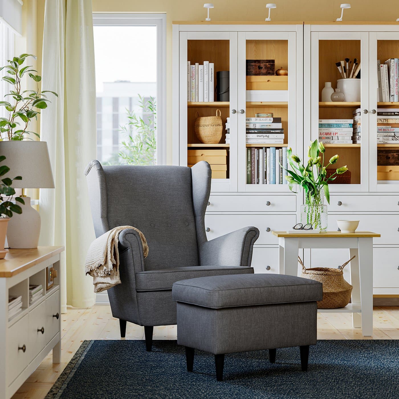 STRANDMON Wing chair — image 2