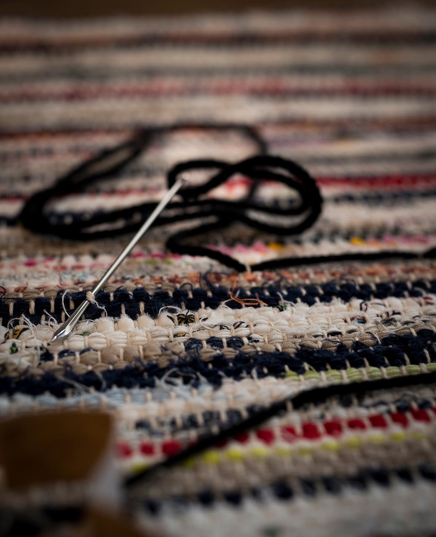 TÅNUM Rug, flatwoven - assorted colours 60x90 cm — image 3