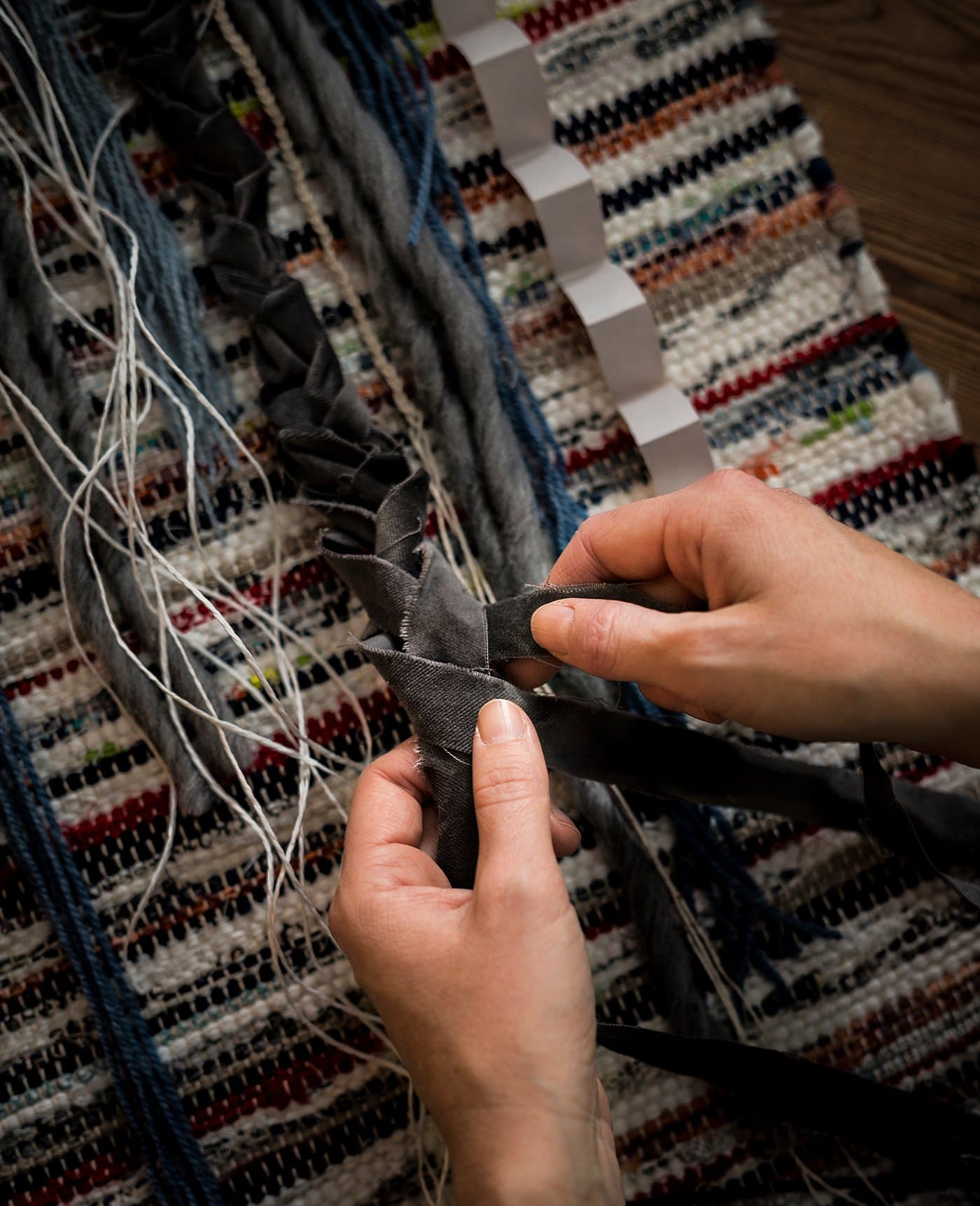 TÅNUM Rug, flatwoven - assorted colours 60x90 cm — image 4