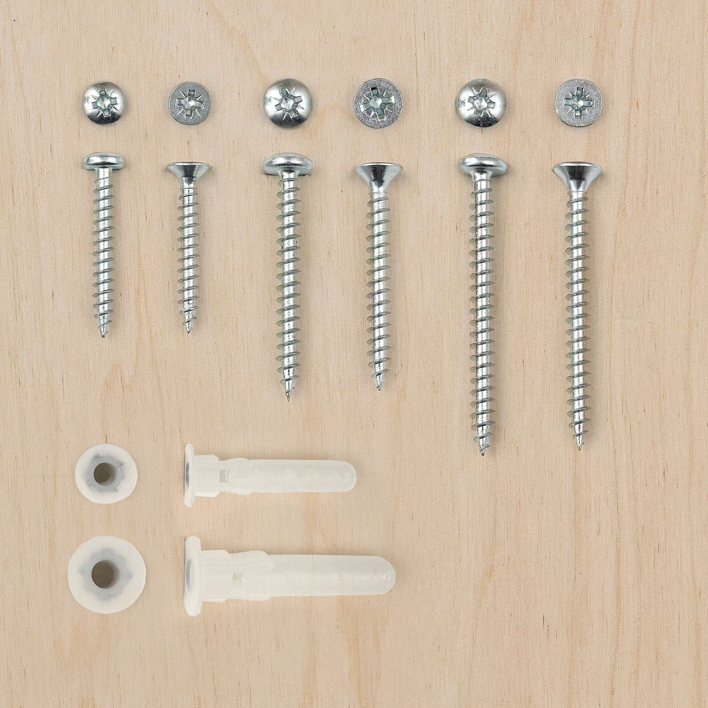 TRIXIG 175-piece screw and plug set — image 2